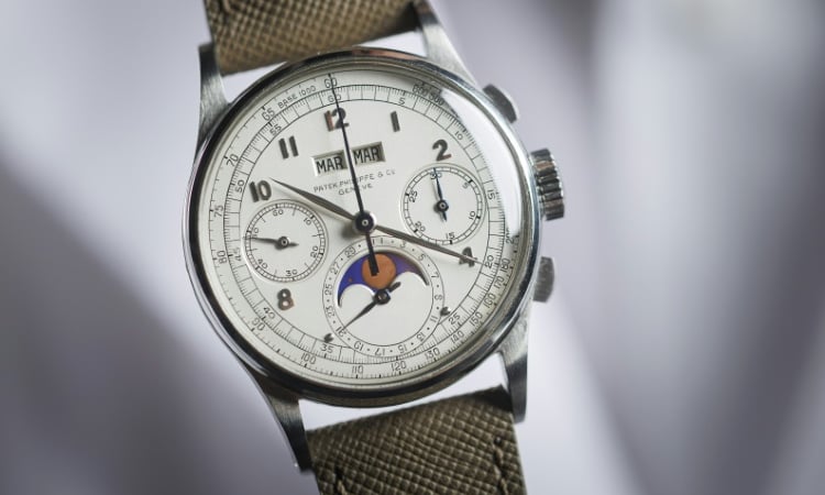 Rare Patek Philippe Watch Fetches $17.6 Million at Geneva Auction