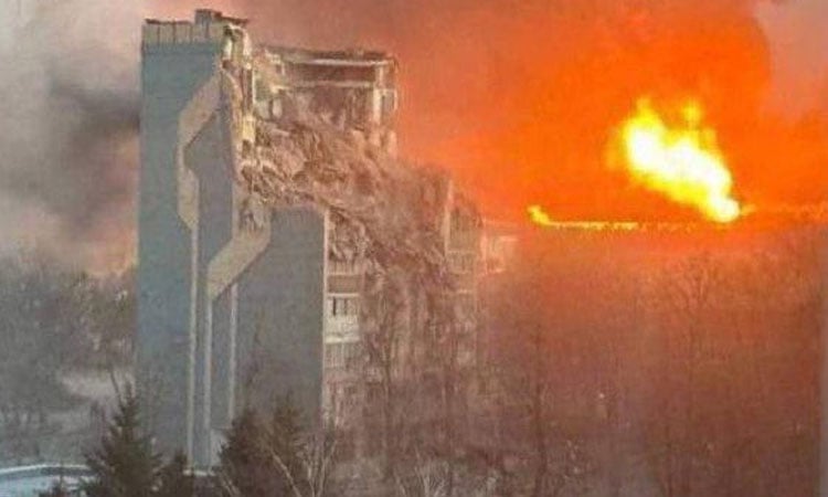 Russian attack kills nine in western Ukraine: Zelensky