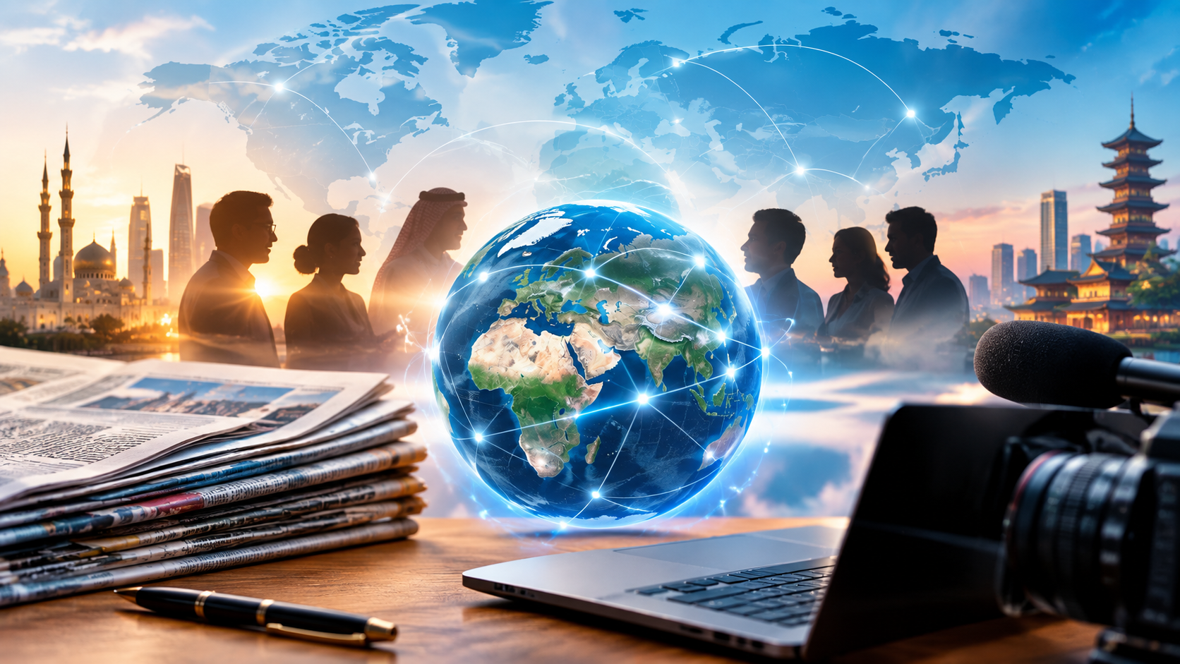 Global News Network at Sunrise