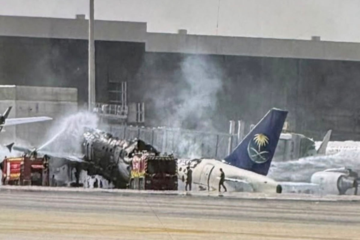 aeroxplorer 1791492757 saudia plane destroyed at riyadh airport